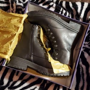 Madden Girl Combat Boots